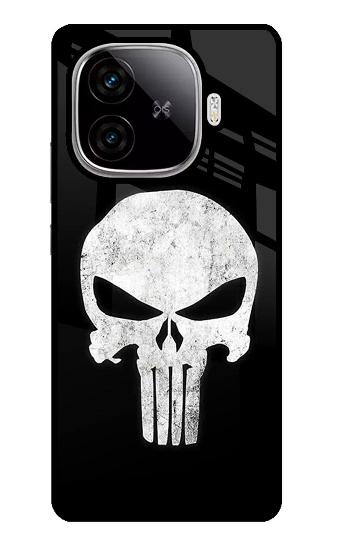 Punisher Skull iQOO Neo 10R 5G Glass Case