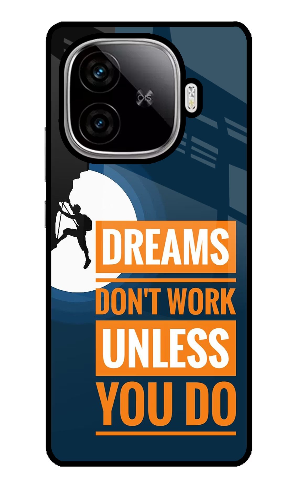Dreams Don’T Work Unless You Do iQOO Neo 10R 5G Back Cover