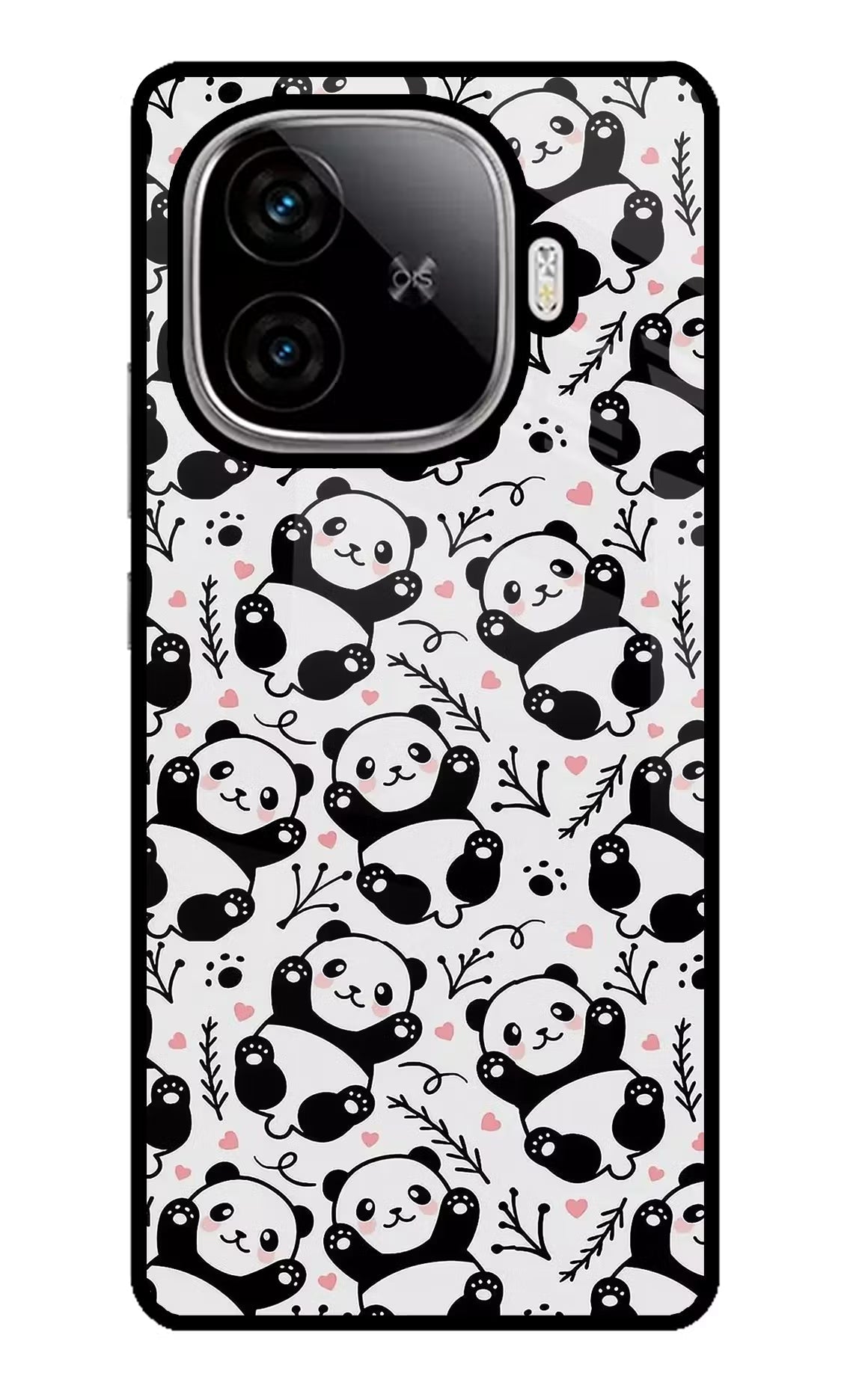 Cute Panda iQOO Neo 10R 5G Back Cover