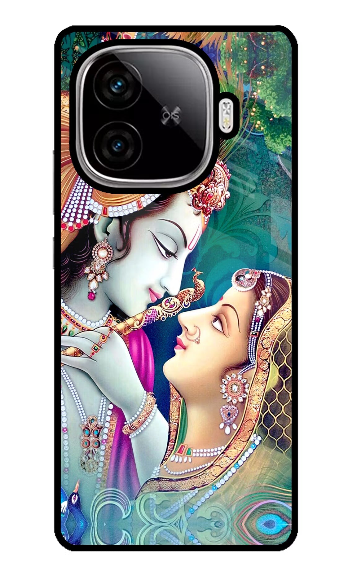 Lord Radha Krishna iQOO Neo 10R 5G Glass Case