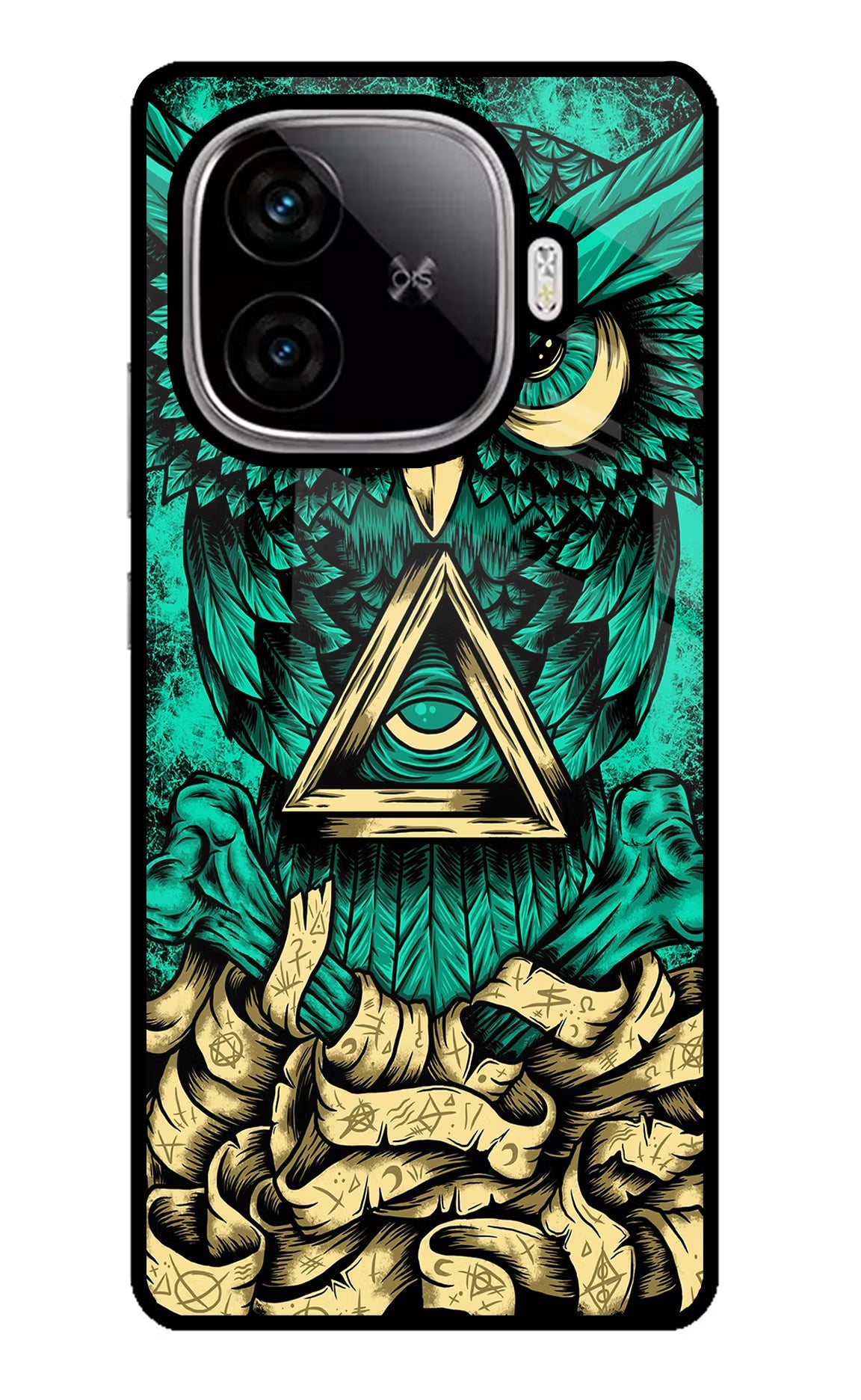 Green Owl iQOO Neo 10R 5G Glass Case