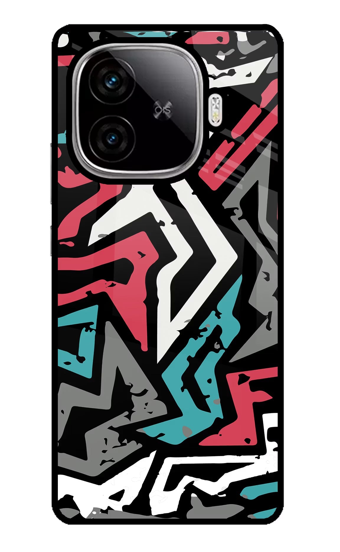 Geometric Graffiti iQOO Neo 10R 5G Back Cover