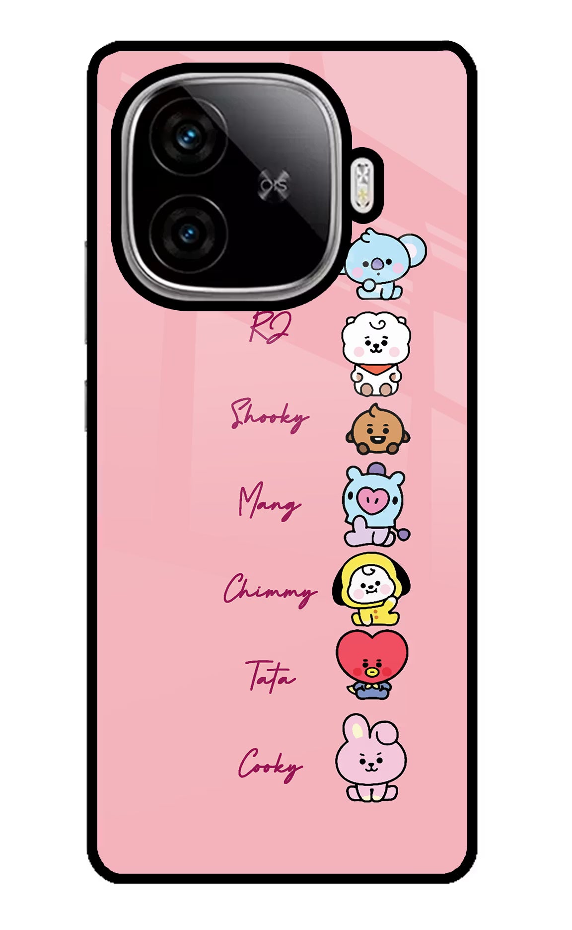 BTS names iQOO Neo 10R 5G Back Cover