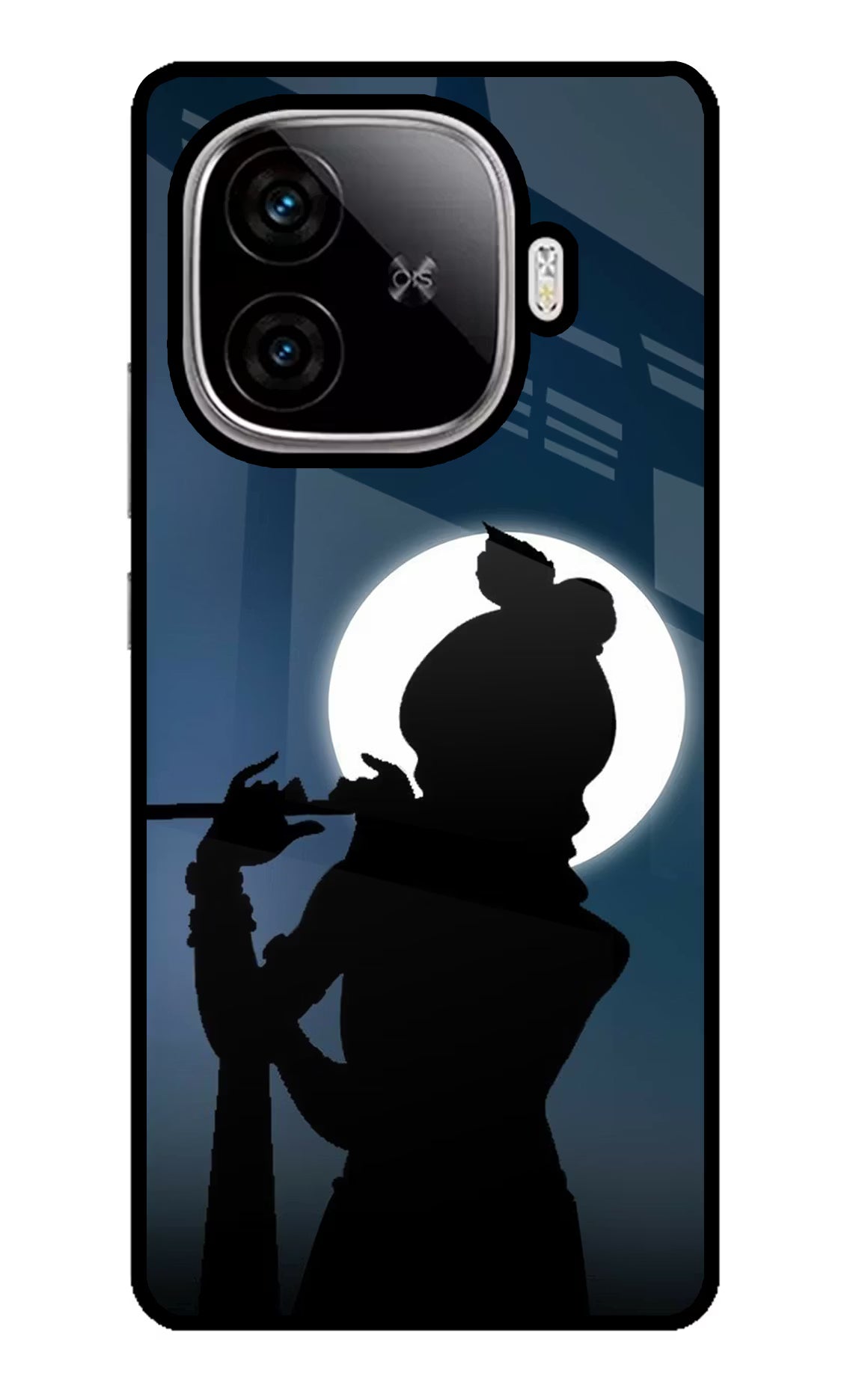 Shri Krishna Silhouette iQOO Neo 10R 5G Back Cover