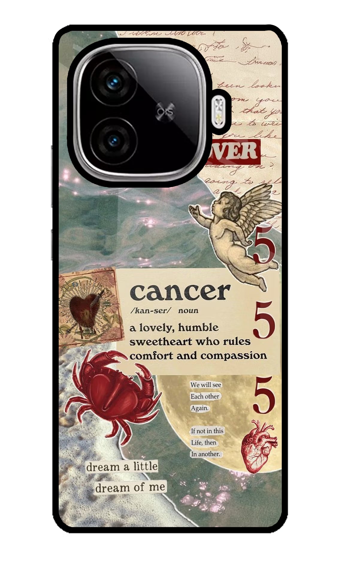 Cancer Zodiac iQOO Neo 10R 5G Glass Case