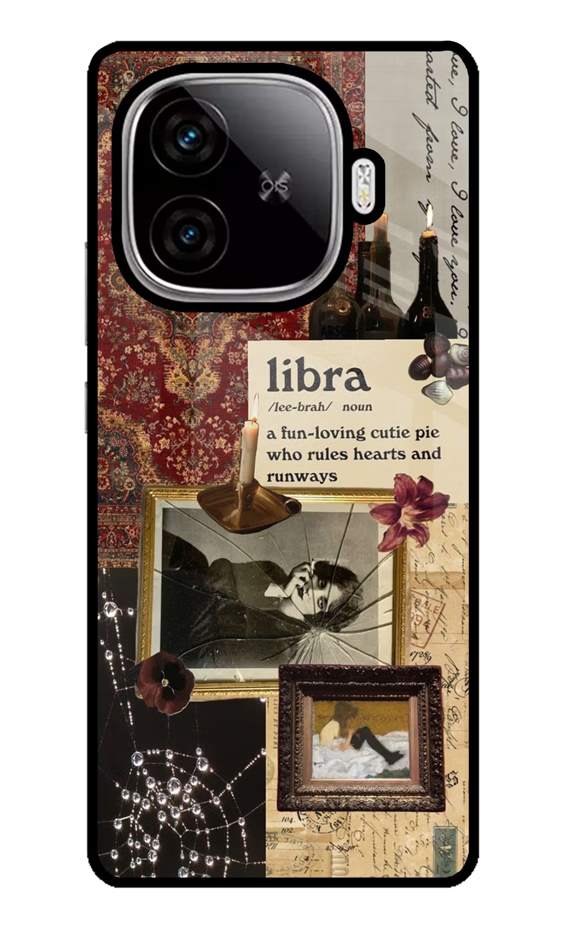 Libra Zodiac iQOO Neo 10R 5G Glass Case