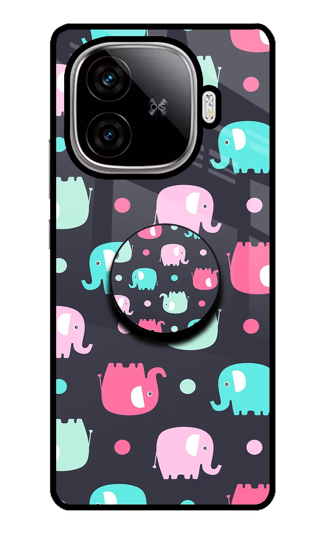 Baby Elephants iQOO Neo 10R 5G Pop Case
