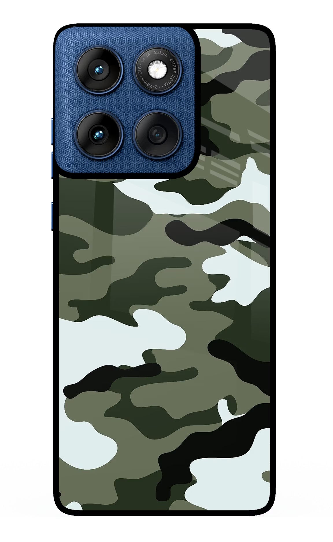 Camouflage Moto Edge 60 Back Cover