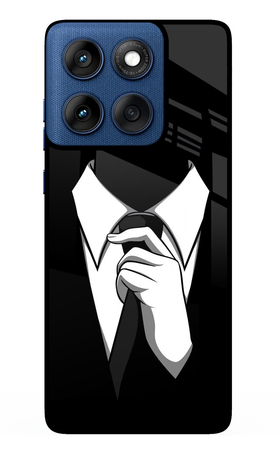 Black Tie Moto Edge 60 Back Cover