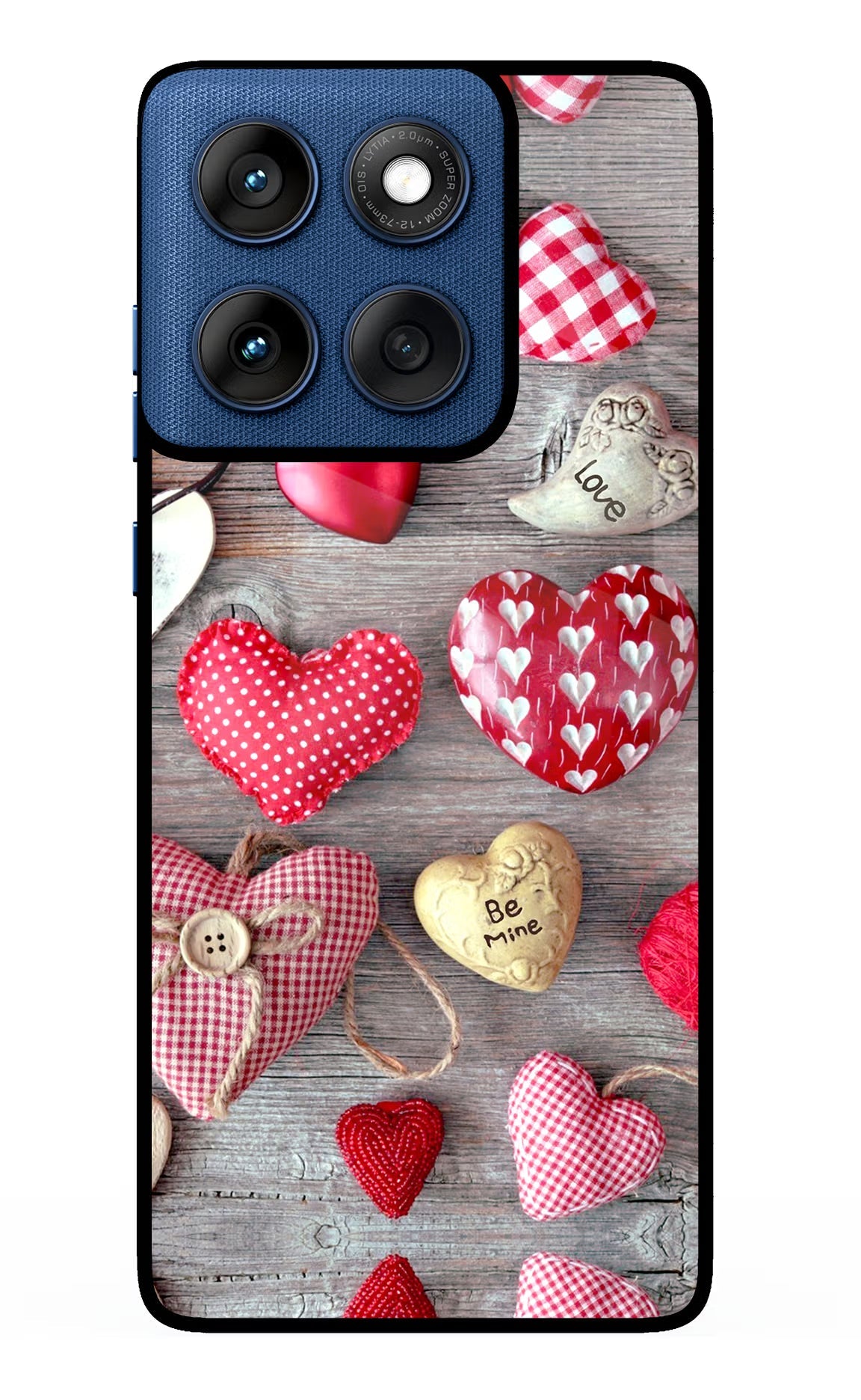 Love Wallpaper Moto Edge 60 Glass Case