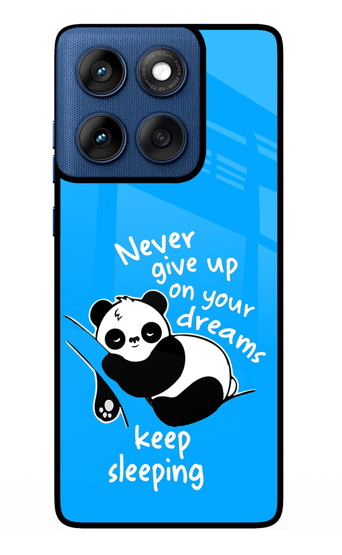 Keep Sleeping Moto Edge 60 Back Cover