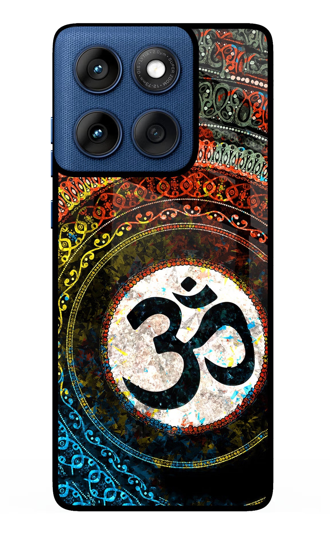 Om Cultural Moto Edge 60 Back Cover