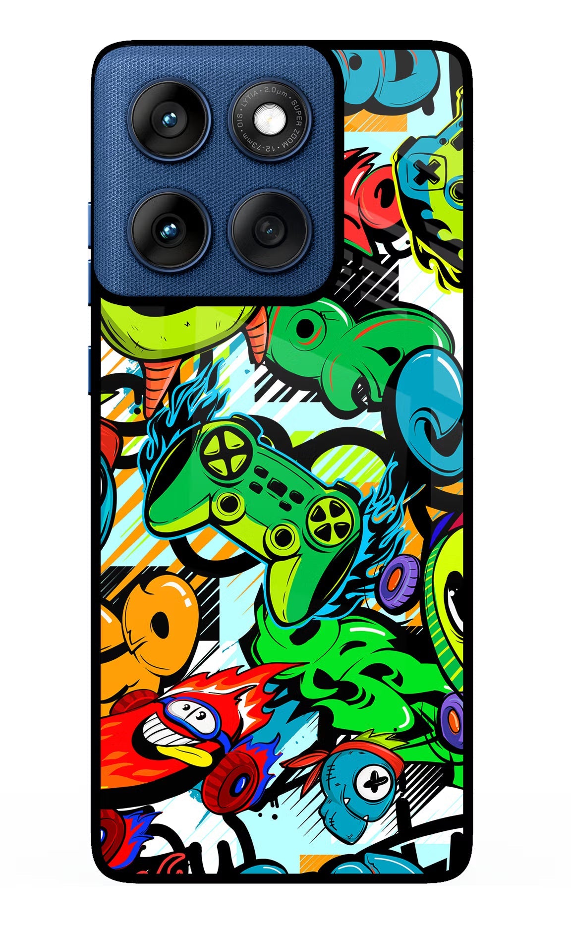 Game Doodle Moto Edge 60 Back Cover