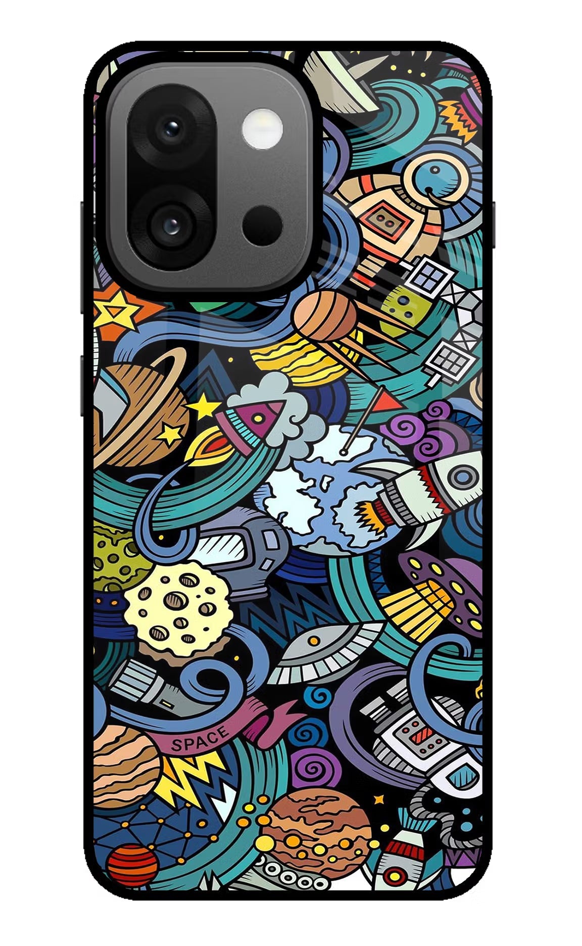 Space Abstract OnePlus 13s Back Cover