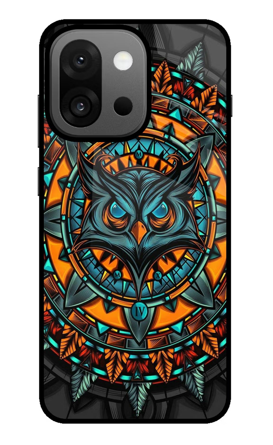 Angry Owl Art OnePlus 13s Glass Case
