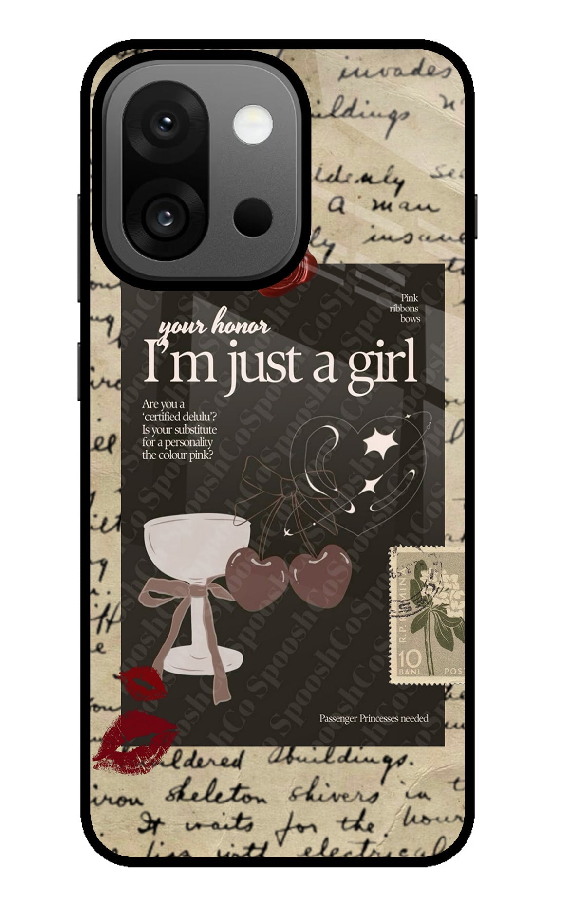 I am just a girl OnePlus 13s Back Cover