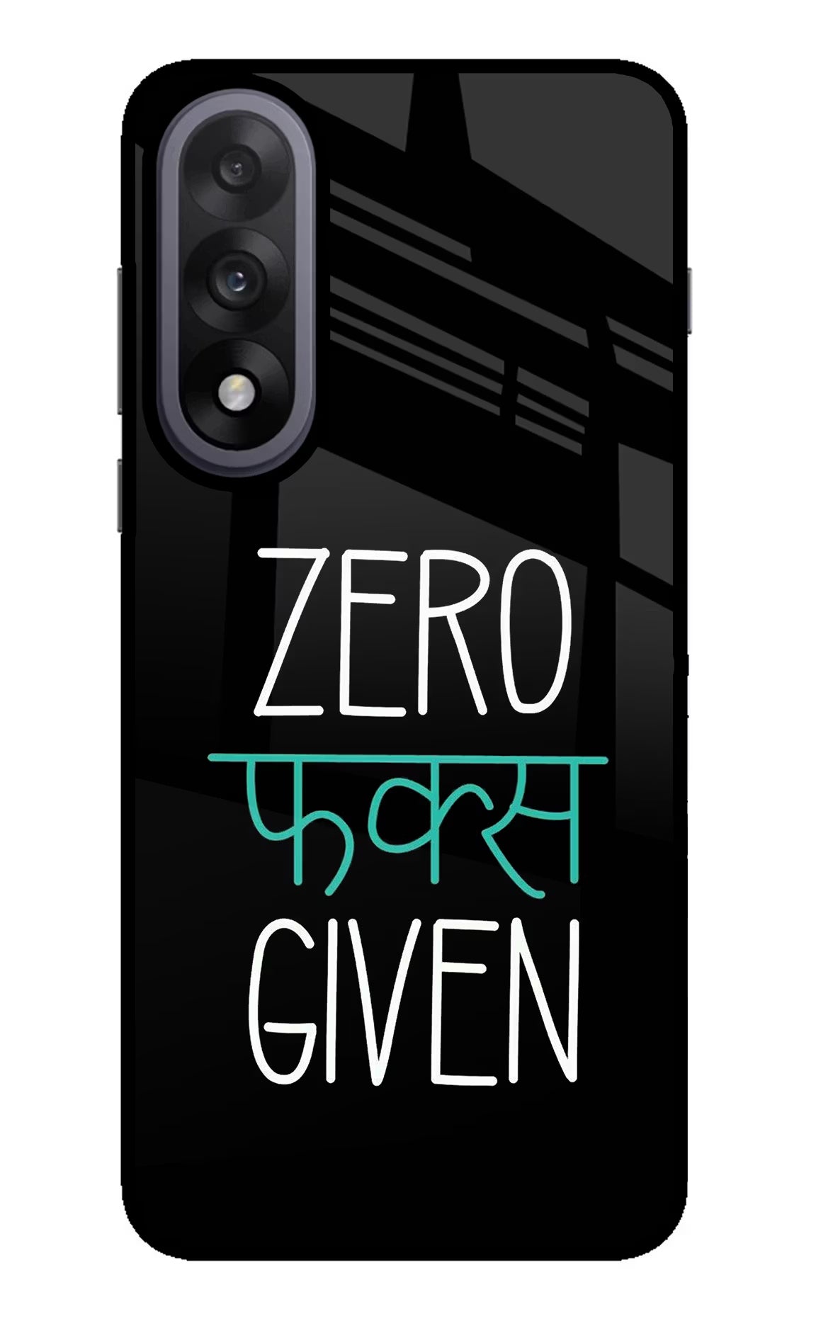 Zero Fucks Given OnePlus Nord 5 Glass Case