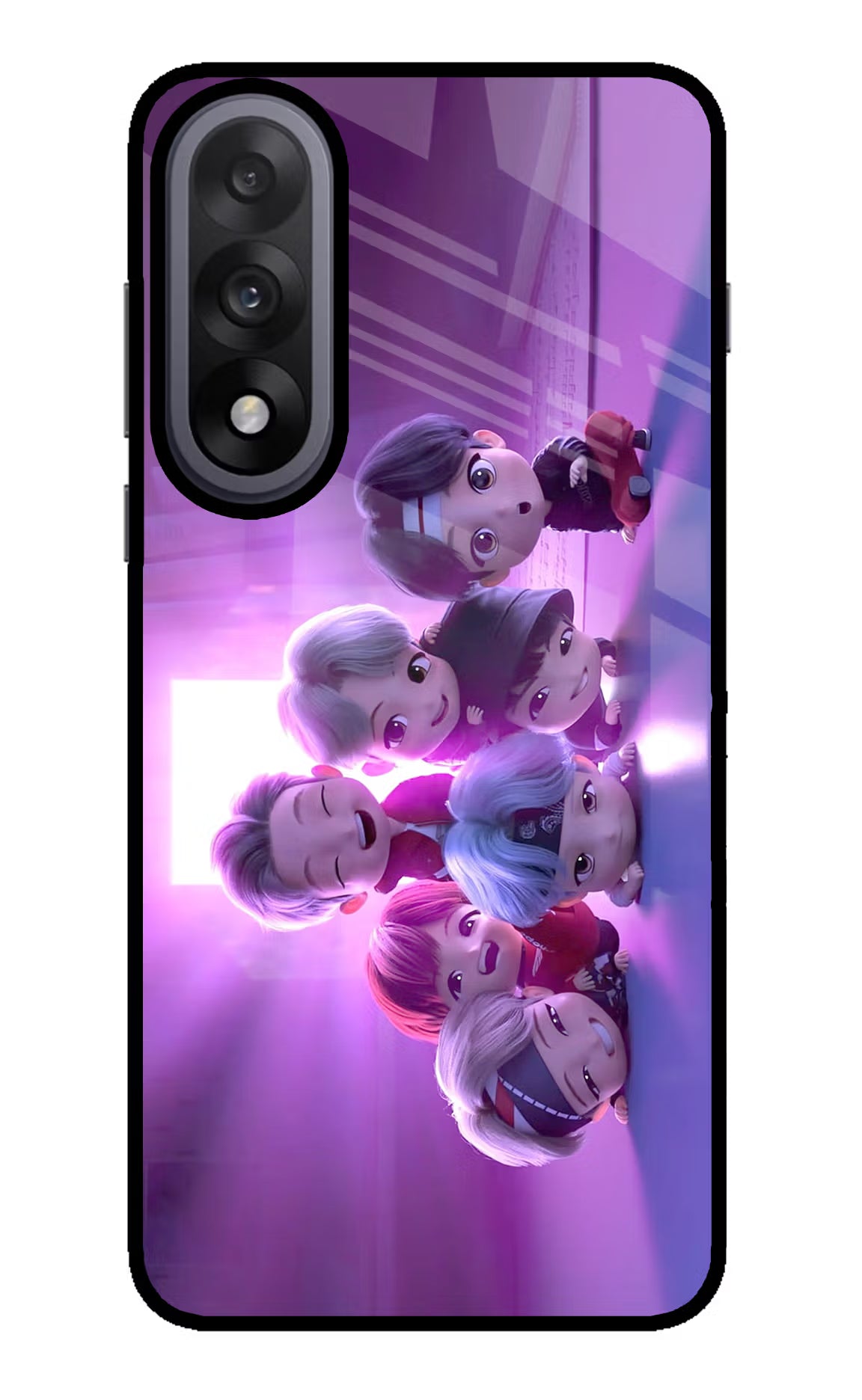 BTS Chibi OnePlus Nord 5 Glass Case