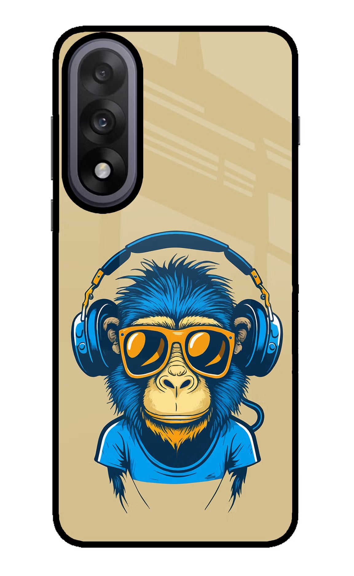 Monkey Headphone OnePlus Nord 5 Glass Case
