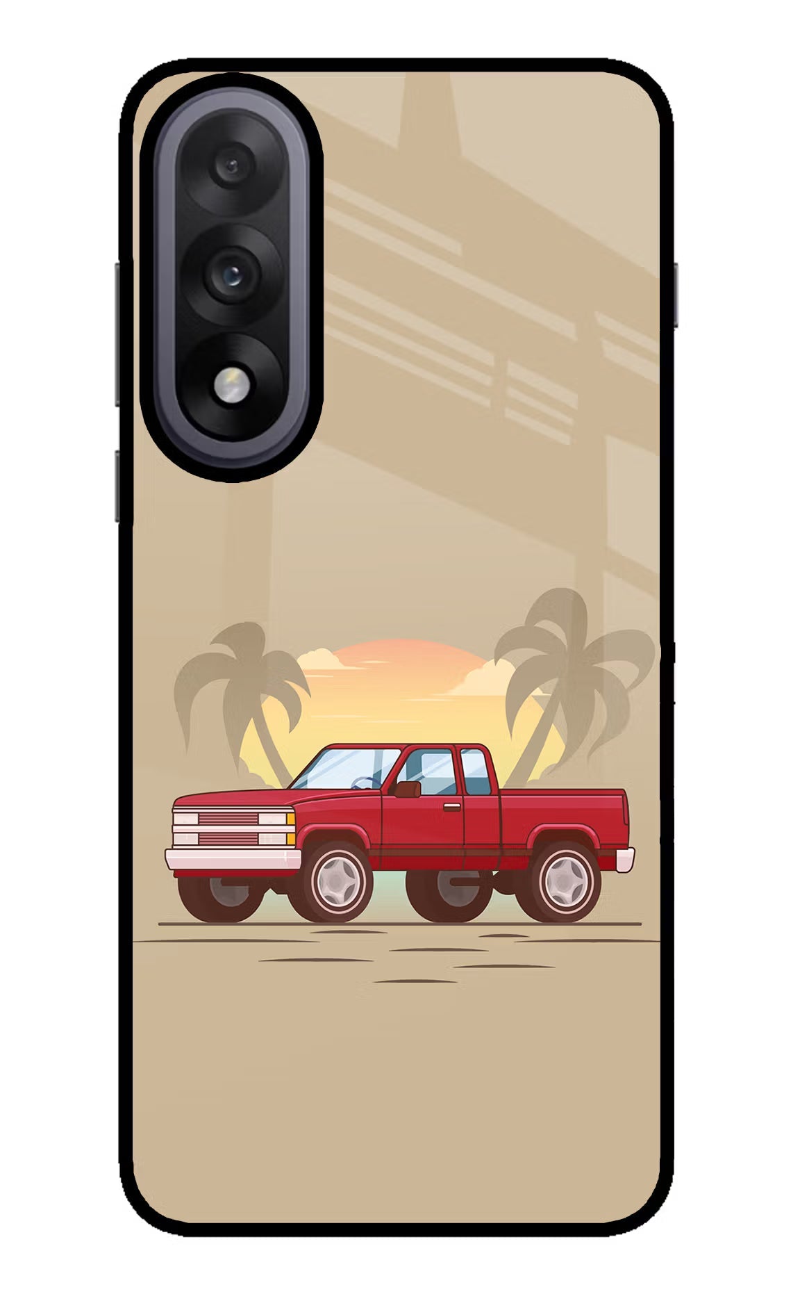 Desert Classic Drive OnePlus Nord 5 Glass Case