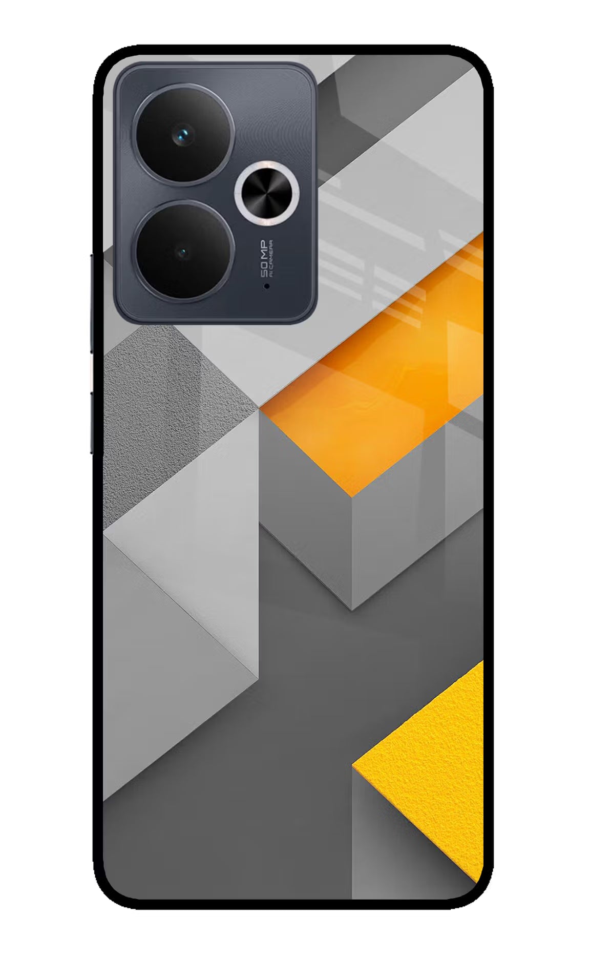 Abstract Realme 14T 5G Glass Case