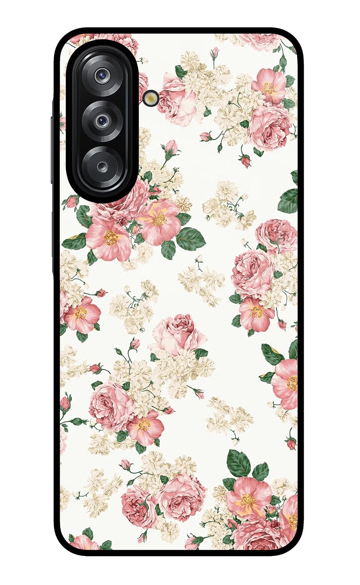Flowers Samsung A26 Glass Case