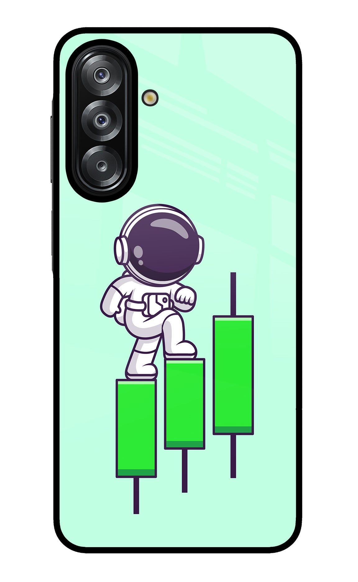 Astronaut Trader Samsung A26 Back Cover