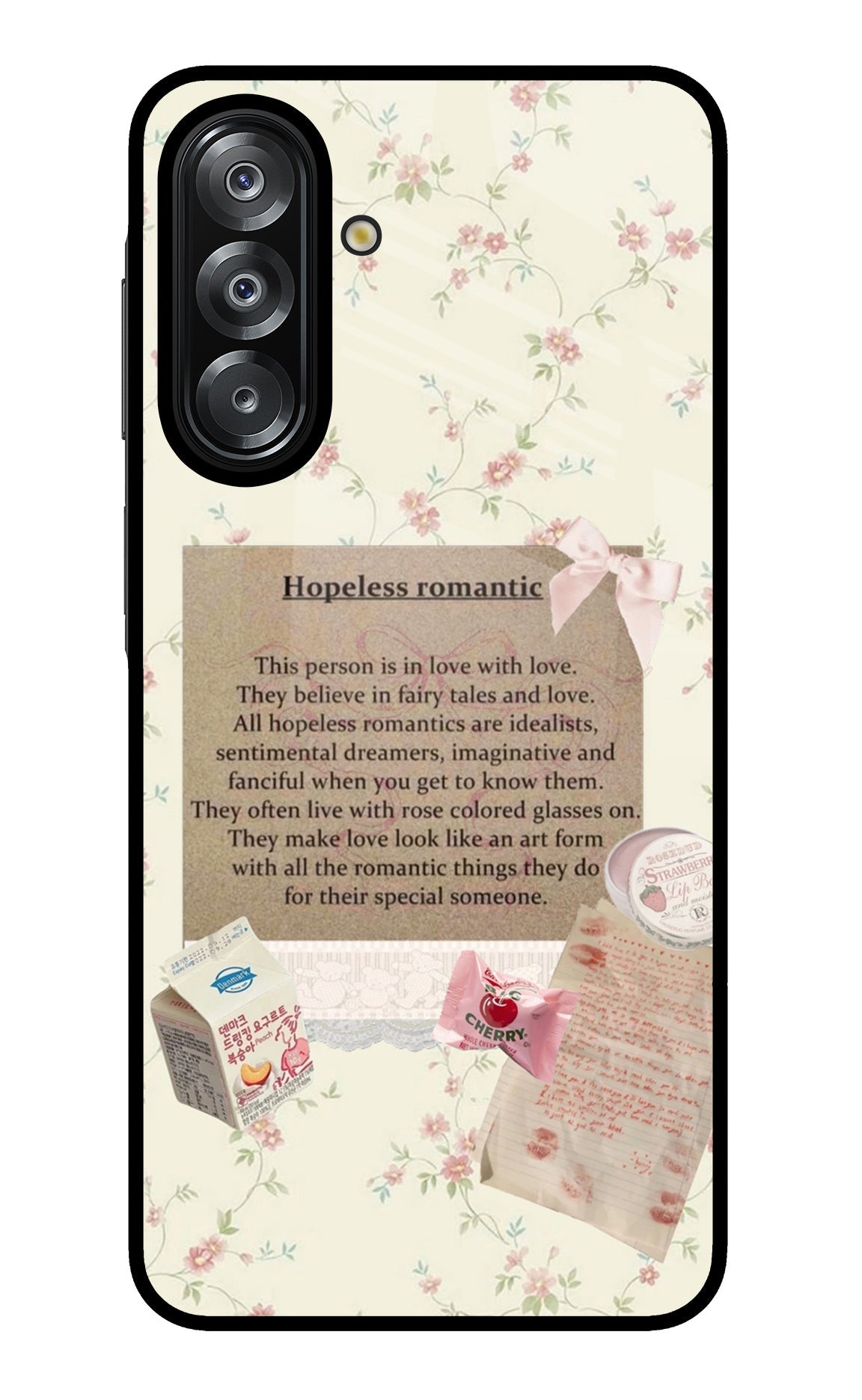 Hopeless Romantic Samsung A26 Back Cover