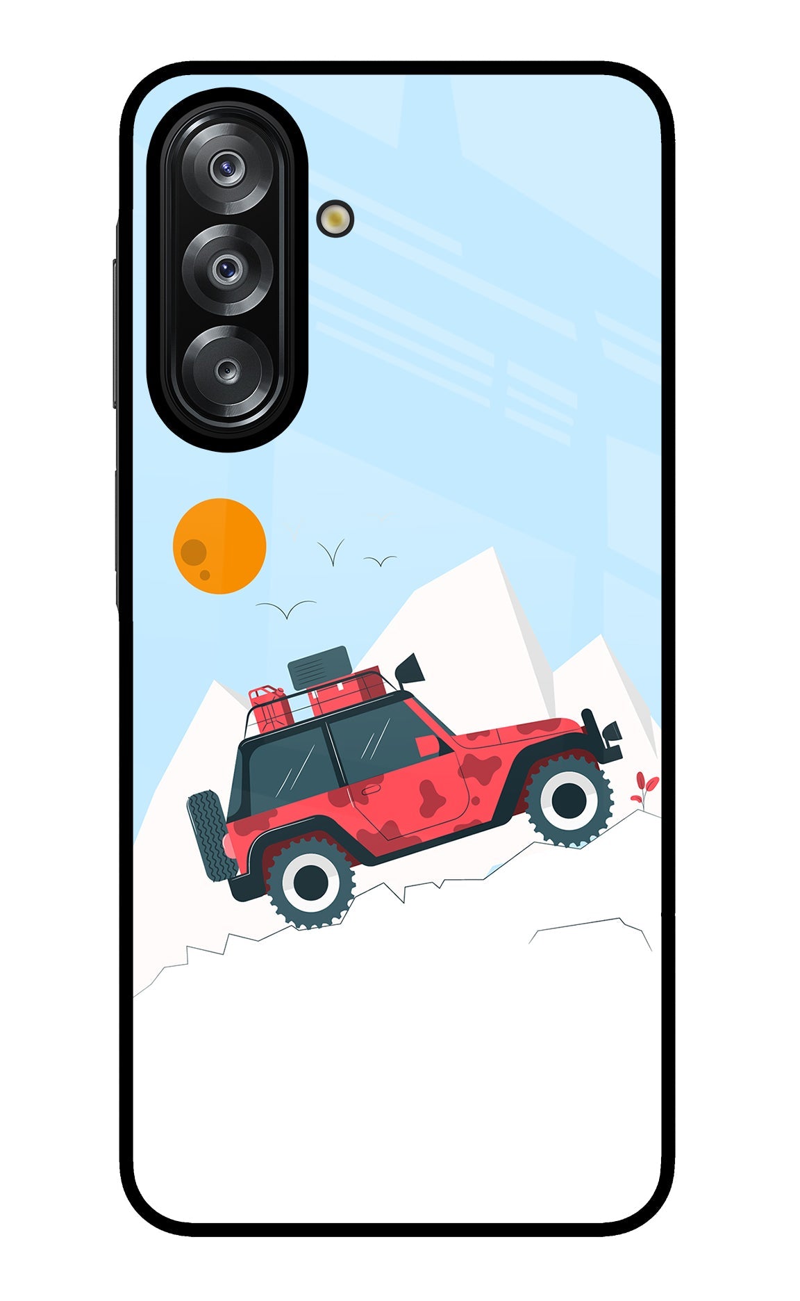 Mountain Trail Beast Samsung A26 Glass Case