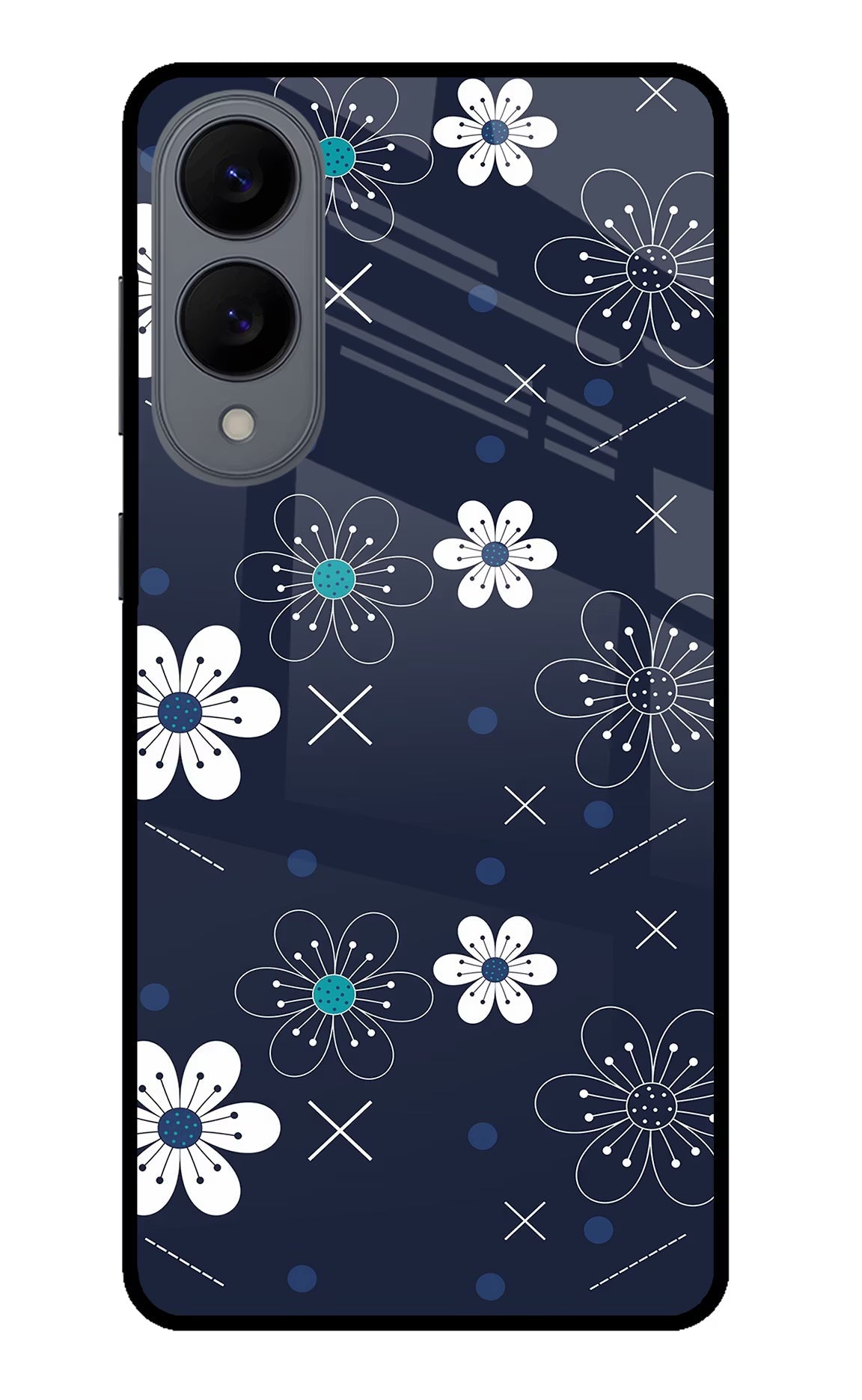 Flowers Samsung S25 Edge Back Cover