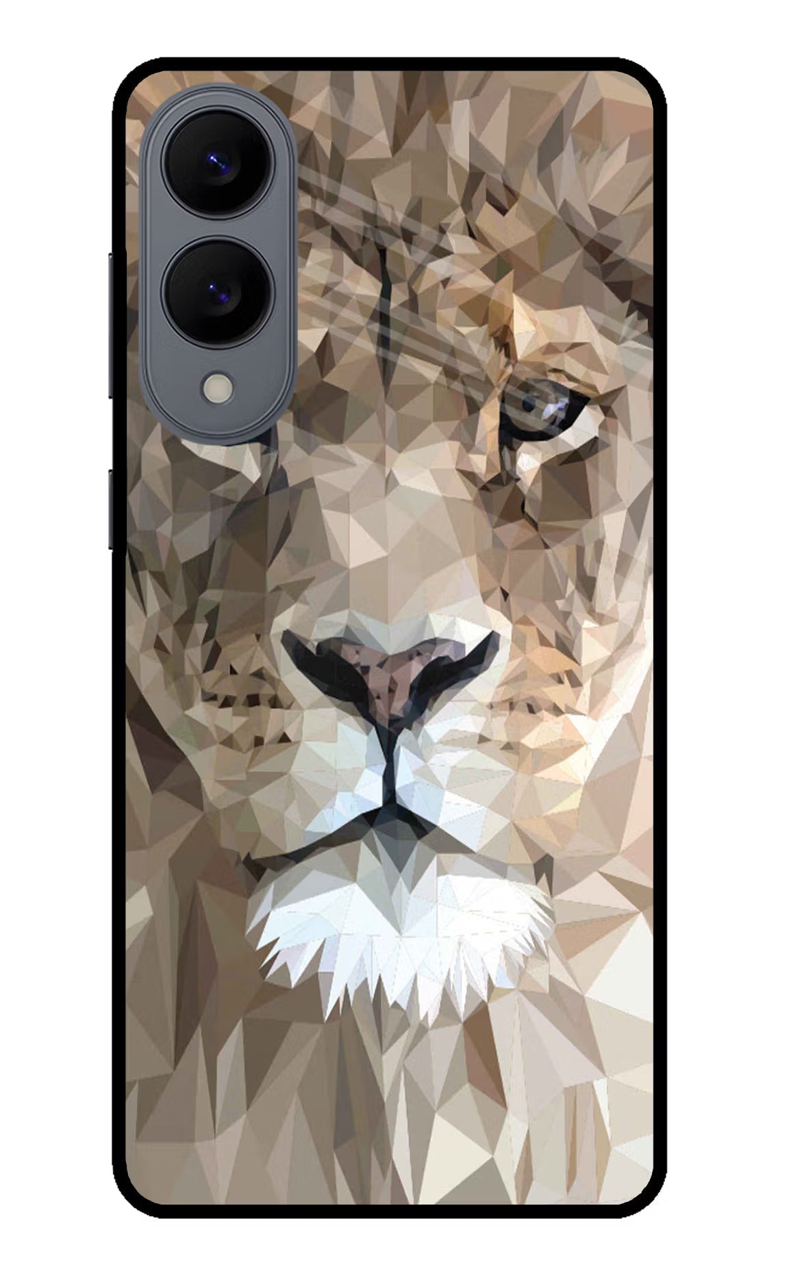 Lion Art Samsung S25 Edge Back Cover