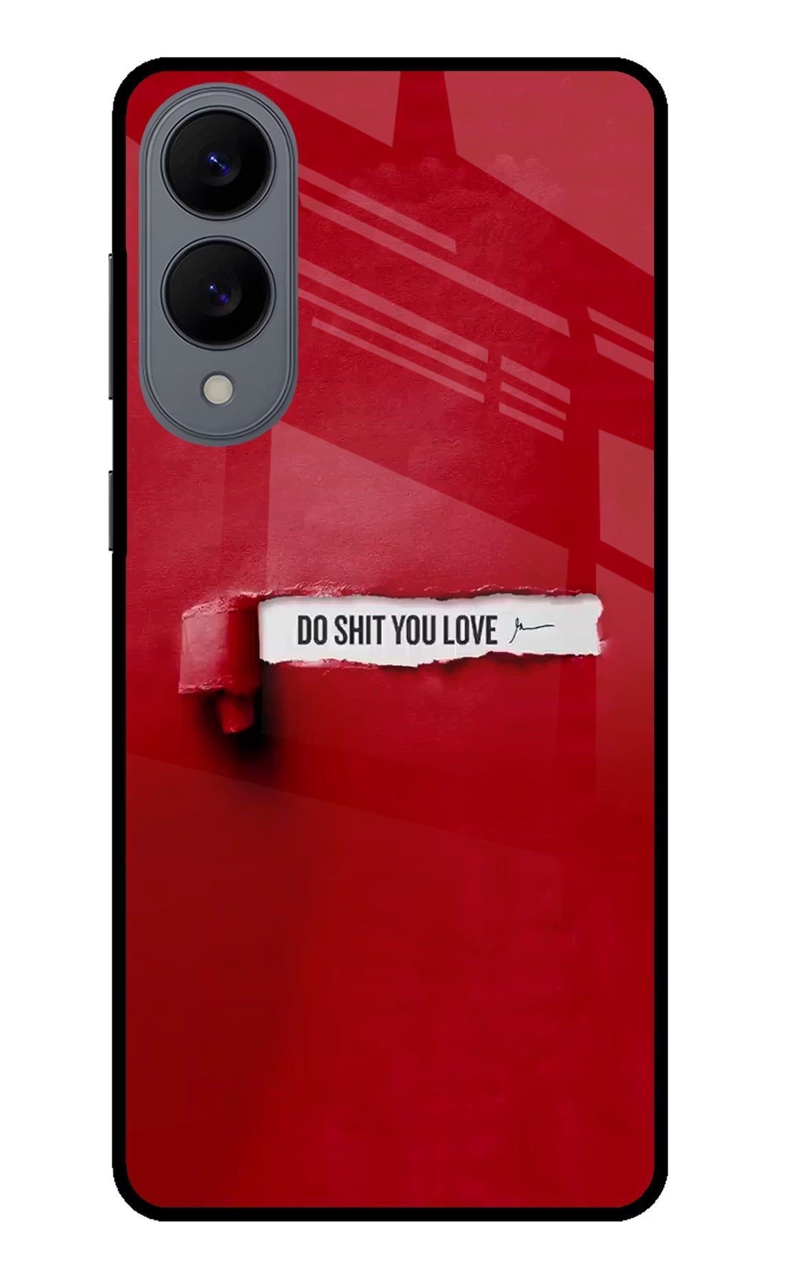 Do Shit You Love Samsung S25 Edge Back Cover