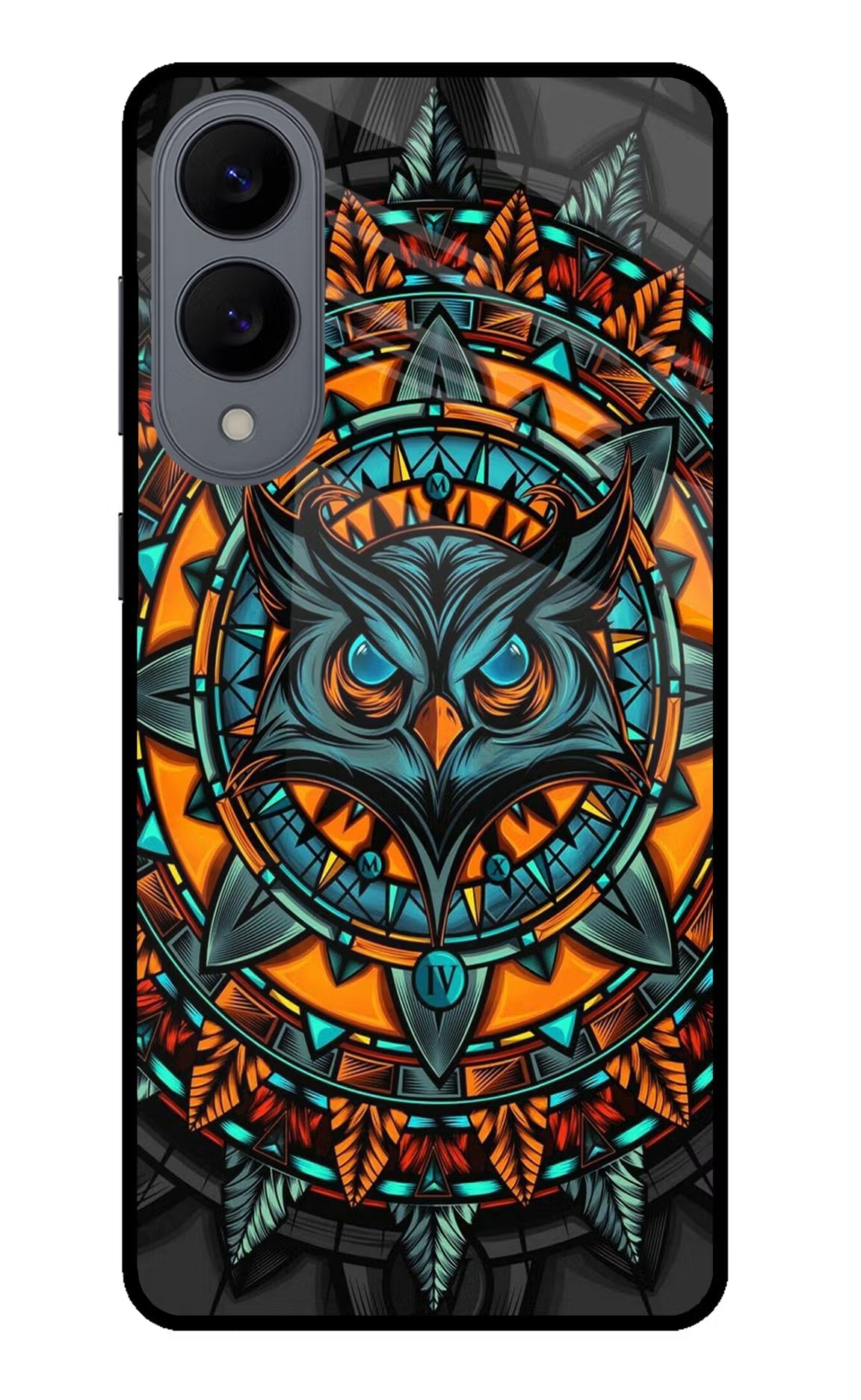 Angry Owl Art Samsung S25 Edge Back Cover