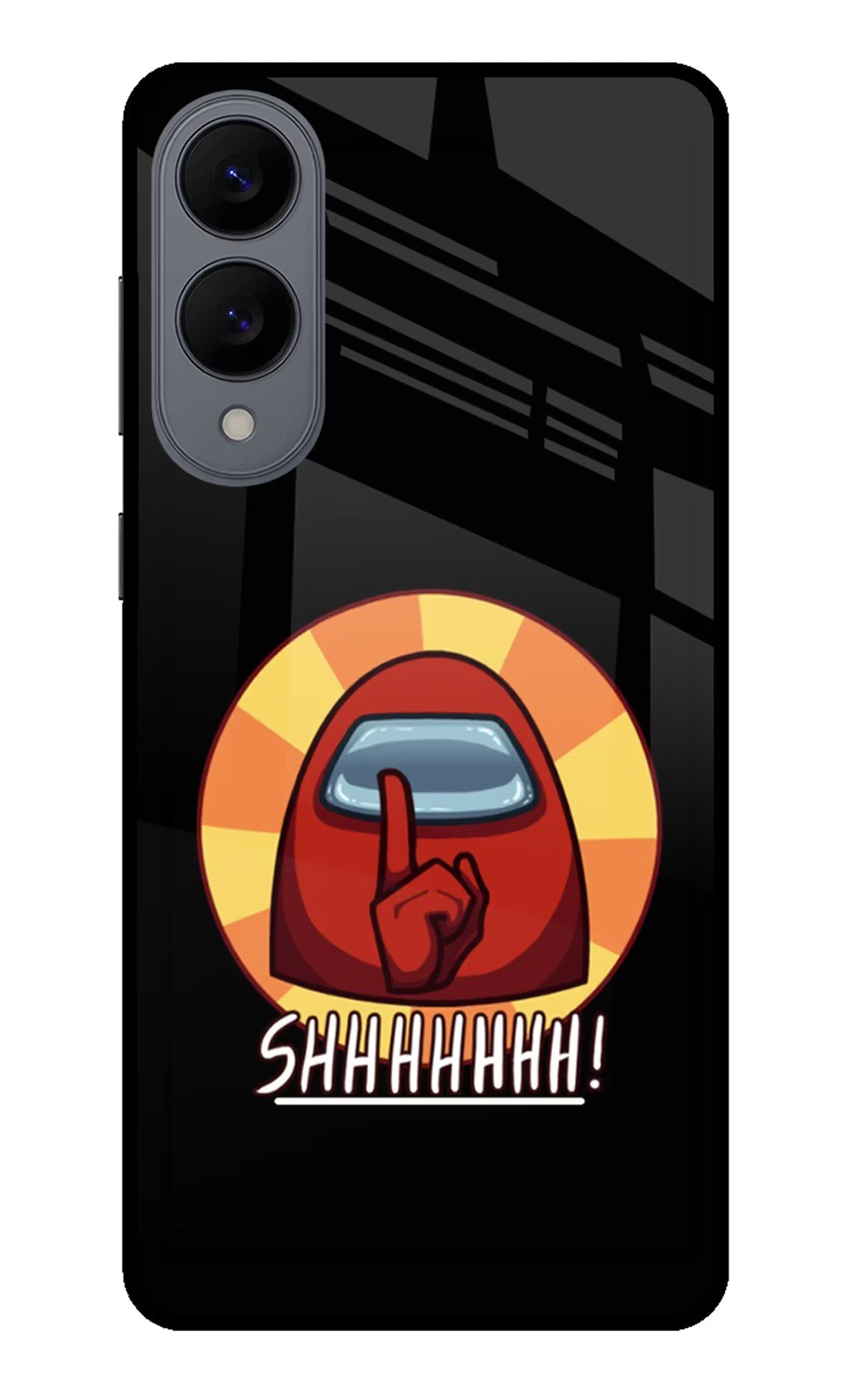 Among Us Shhh! Samsung S25 Edge Back Cover