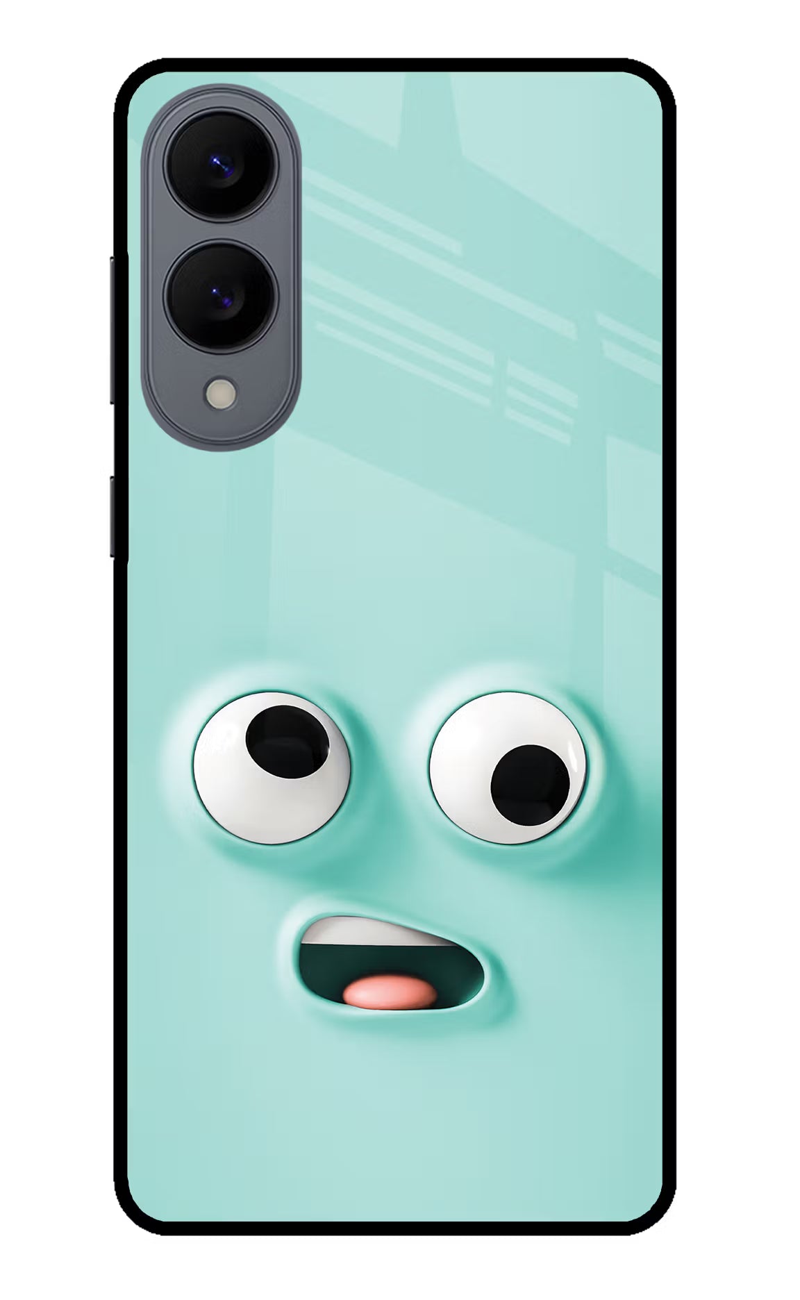 Funny Cartoon Samsung S25 Edge Glass Case