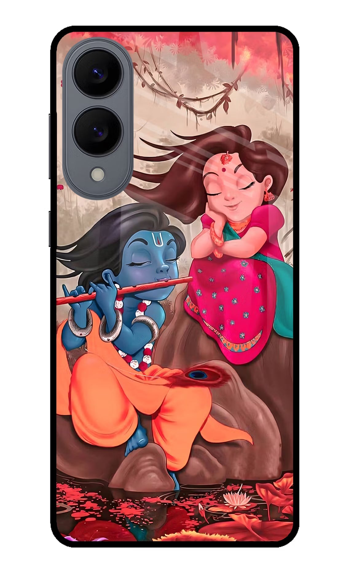 Radhe Krishna Samsung S25 Edge Back Cover