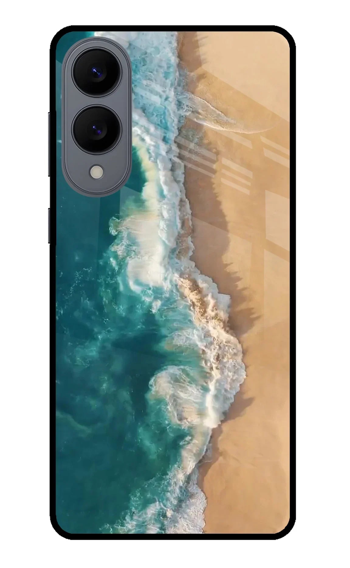 Ocean Beach Samsung S25 Edge Glass Case