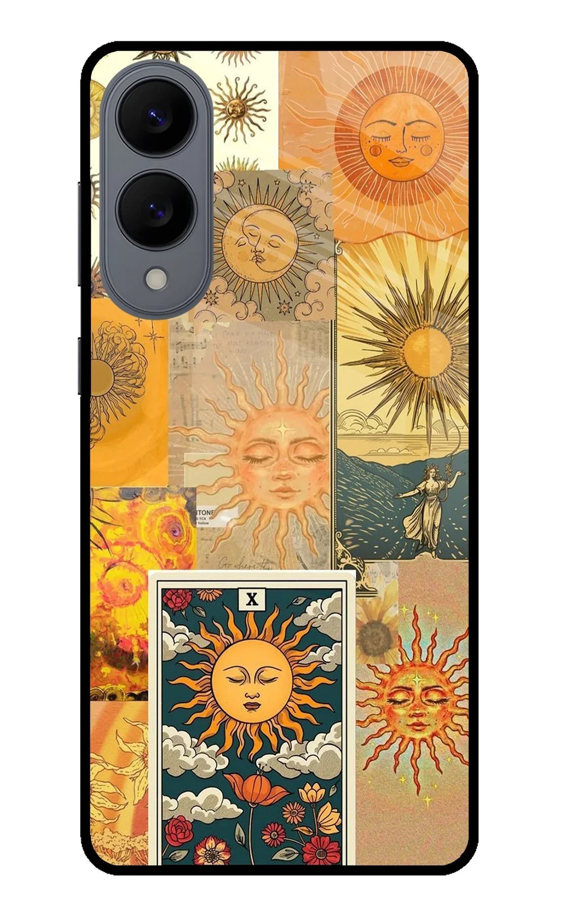 Sun Samsung S25 Edge Glass Case