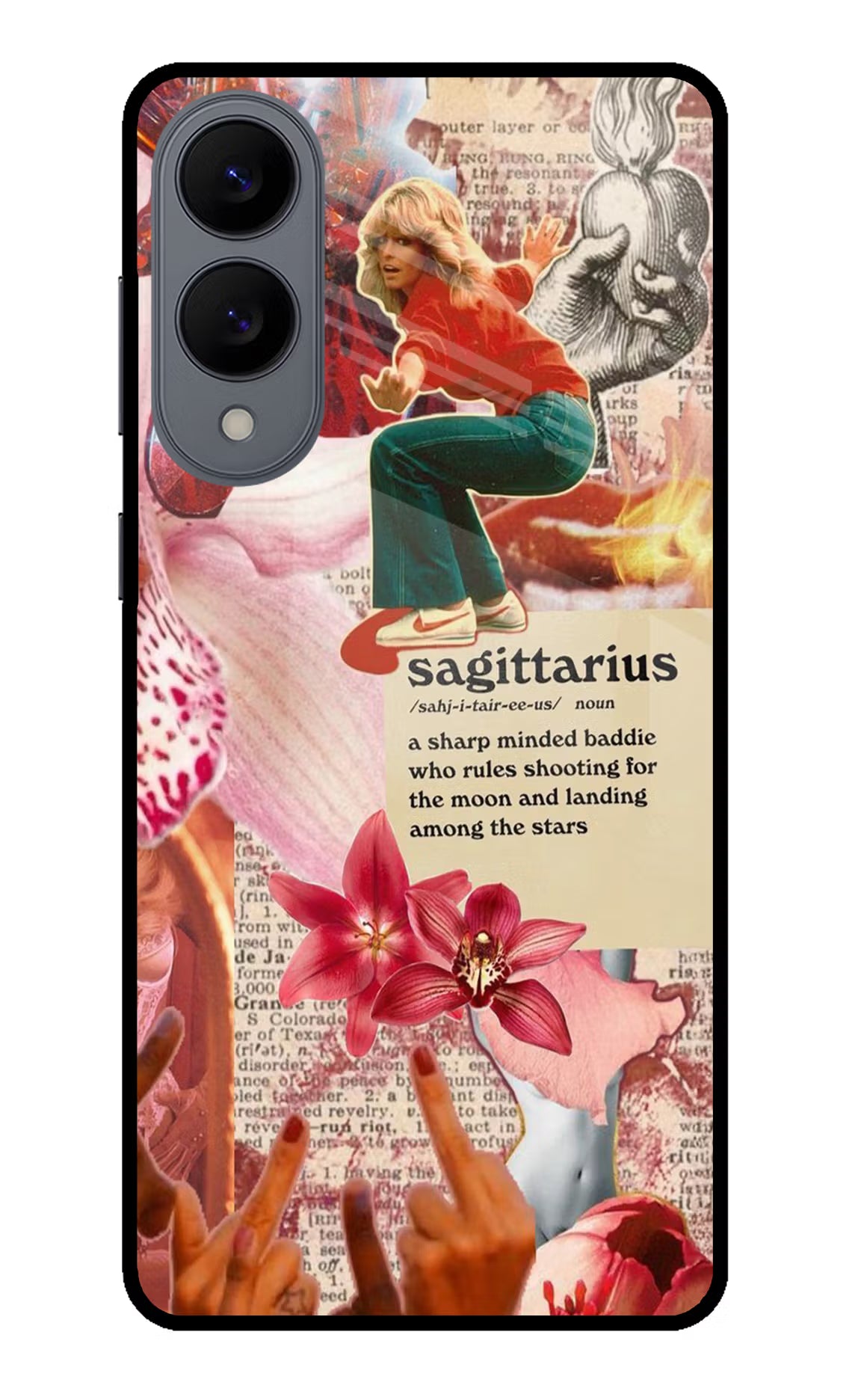 Sagittarius Zodiac Samsung S25 Edge Back Cover