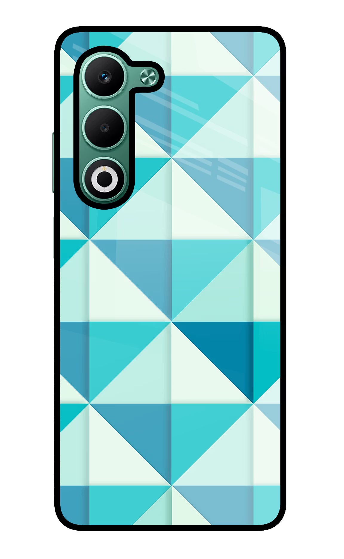 Abstract Oppo A5 5G Glass Case