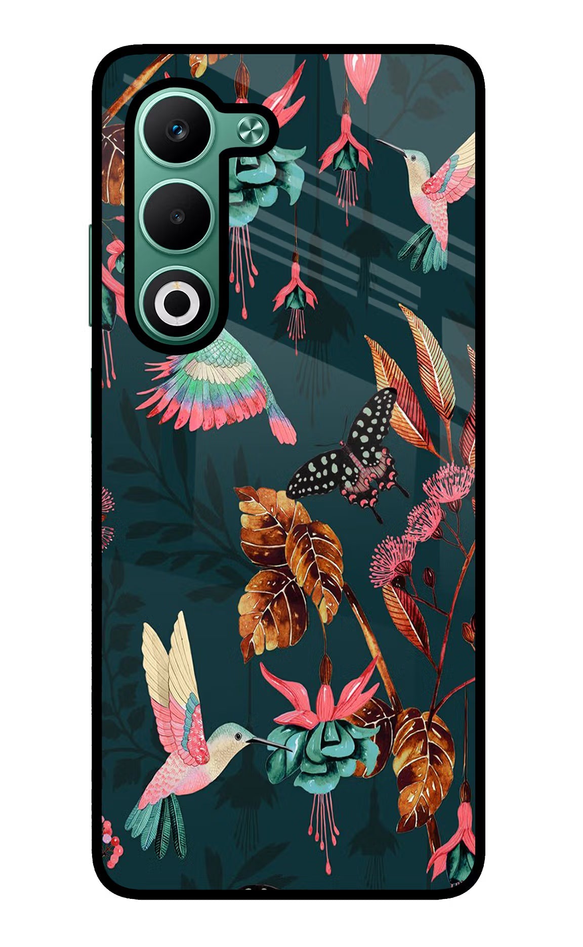 Birds Oppo A5 5G Glass Case