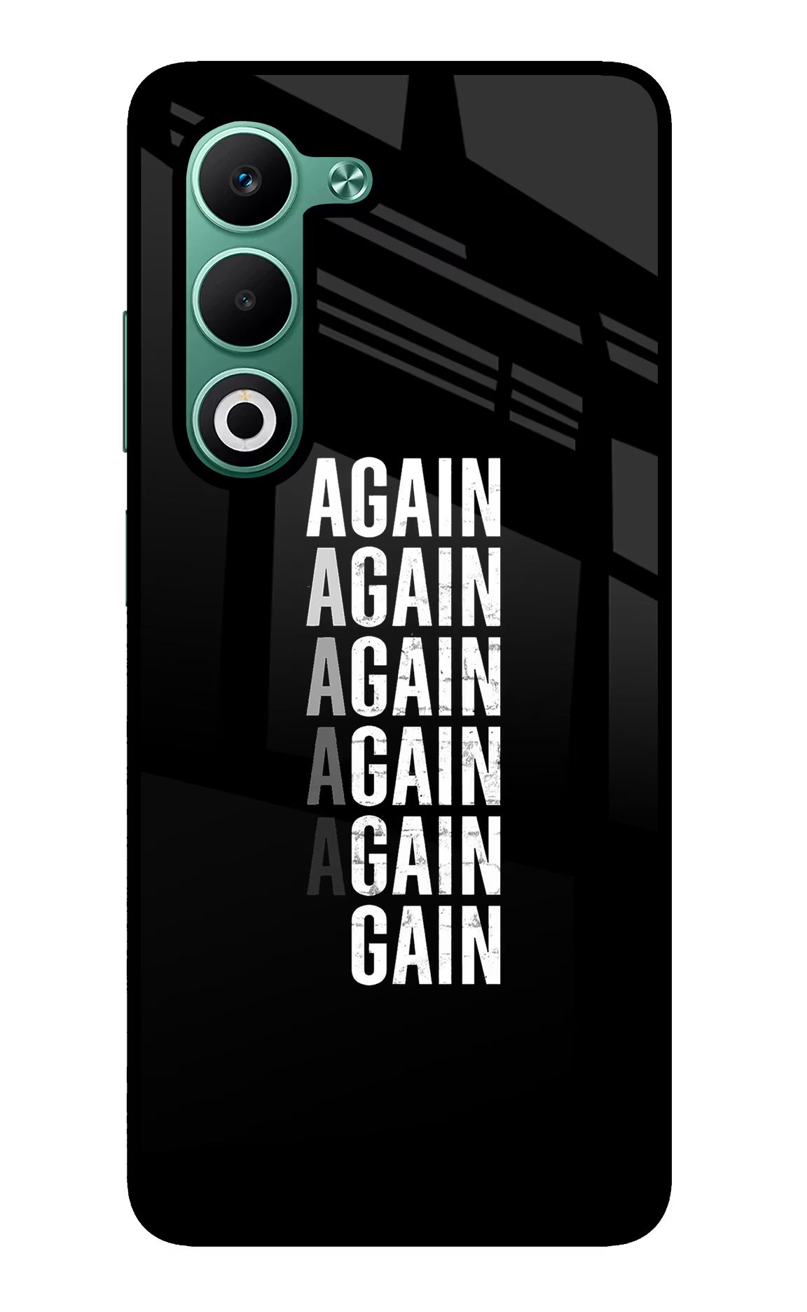 Again Again Gain Oppo A5 5G Glass Case
