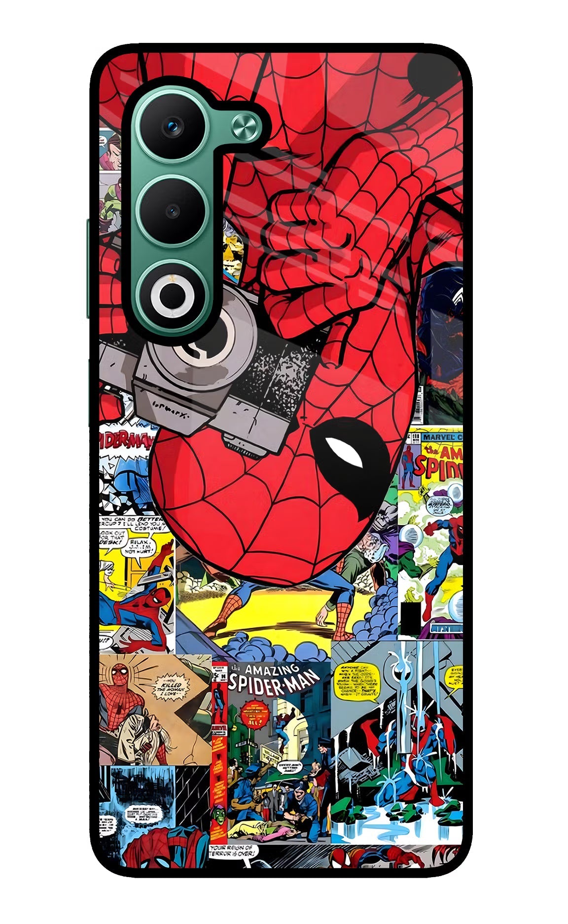 Spider Man Oppo A5 5G Glass Case