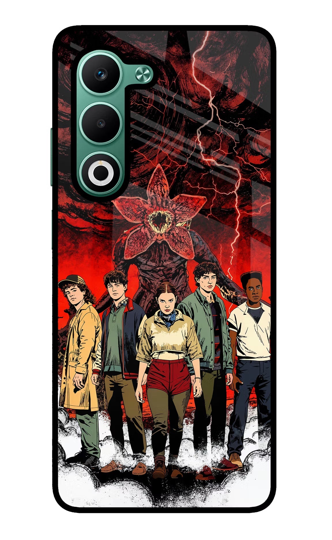 Ordinary Things Characters Oppo A5 5G Glass Case