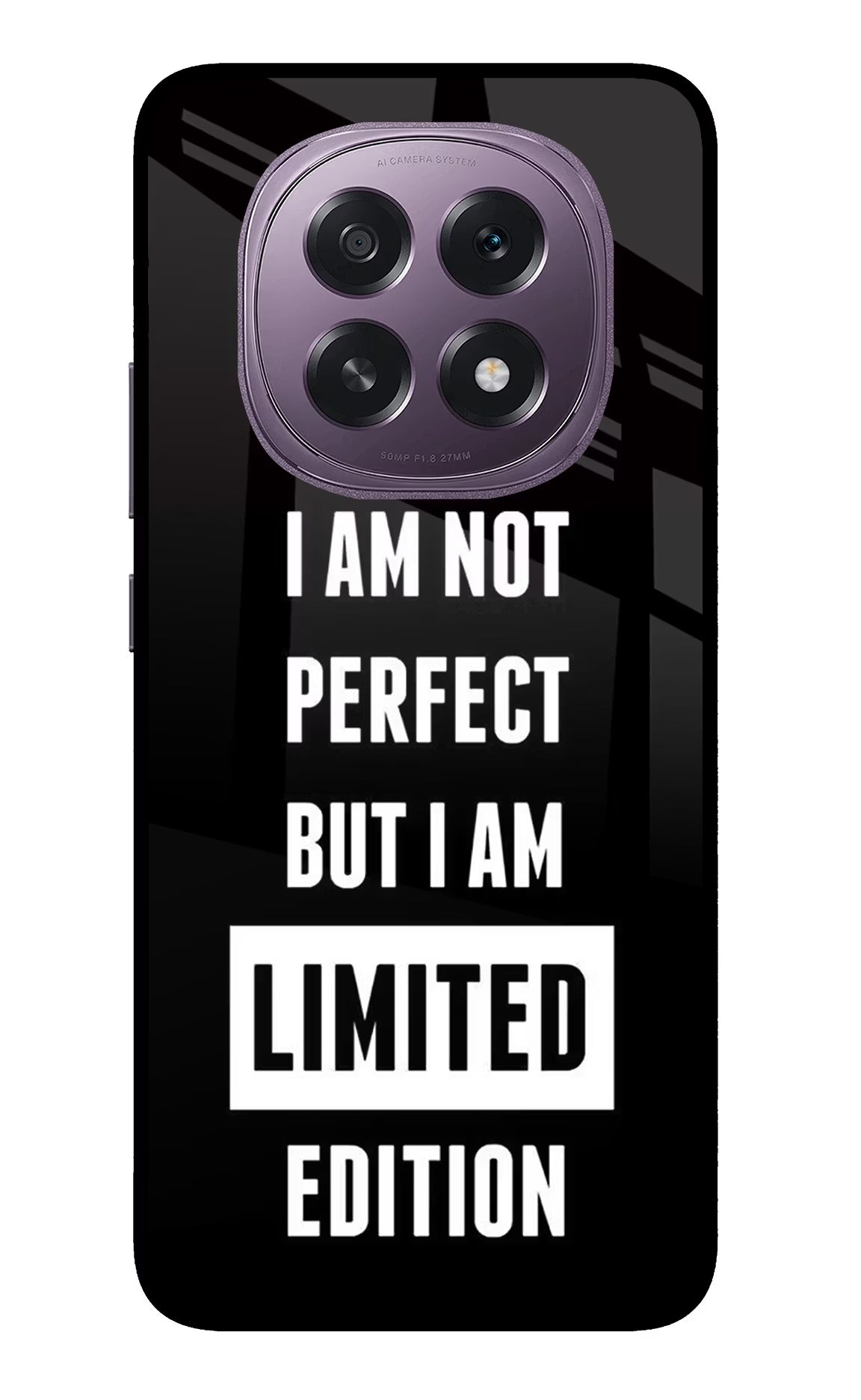 I Am Not Perfect But I Am Limited Edition Oppo F29 5G Back Cover