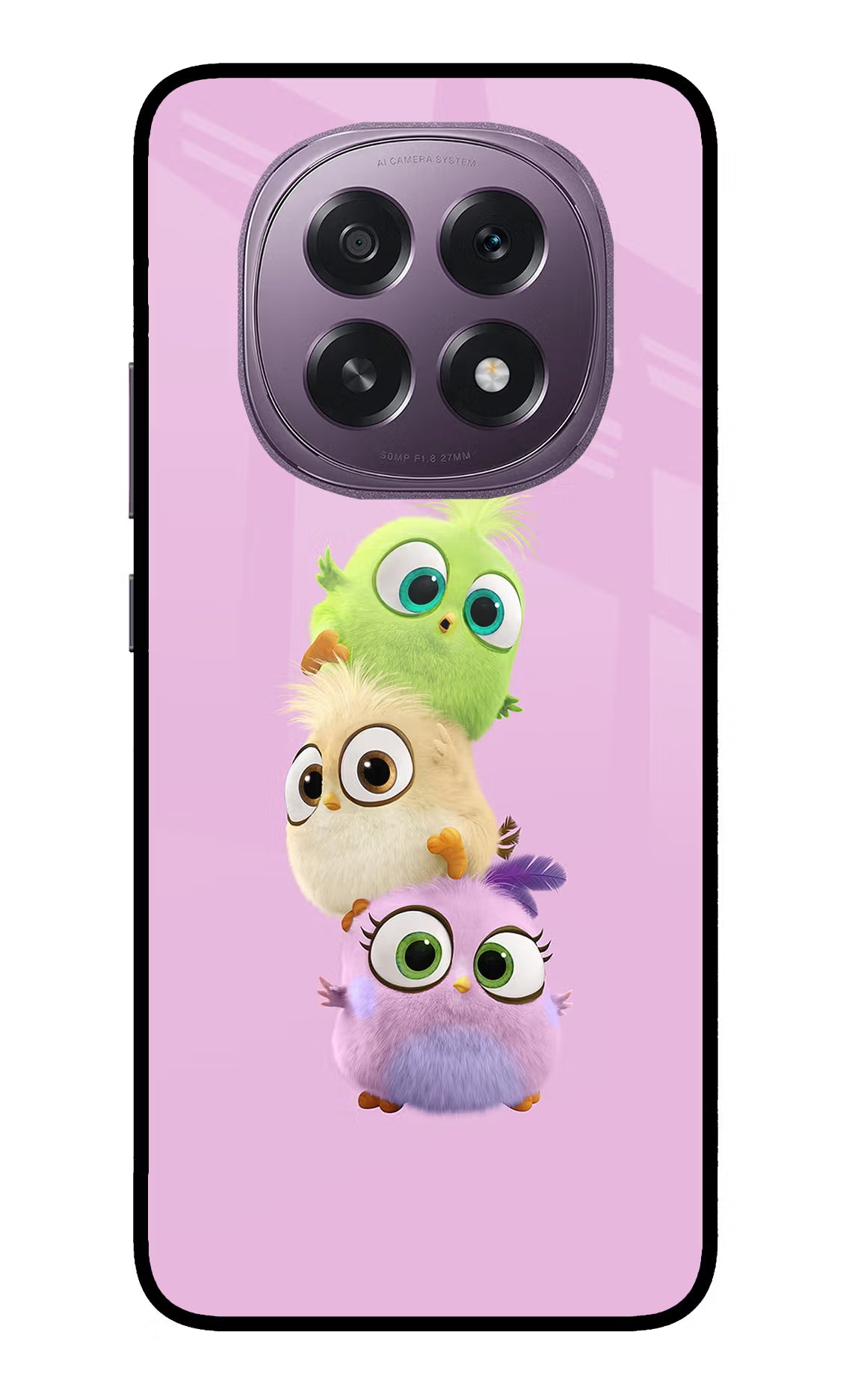 Cute Little Birds Oppo F29 5G Glass Case
