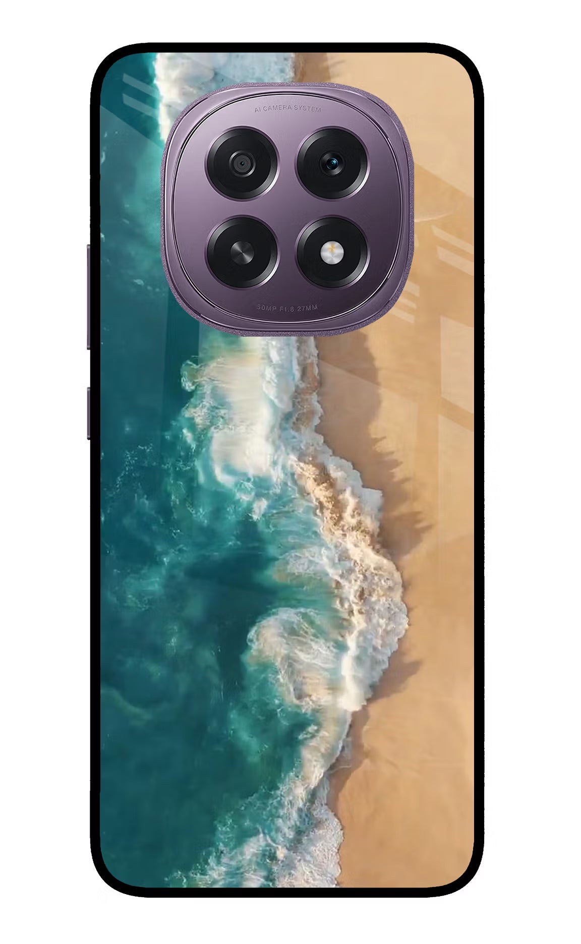 Ocean Beach Oppo F29 5G Glass Case
