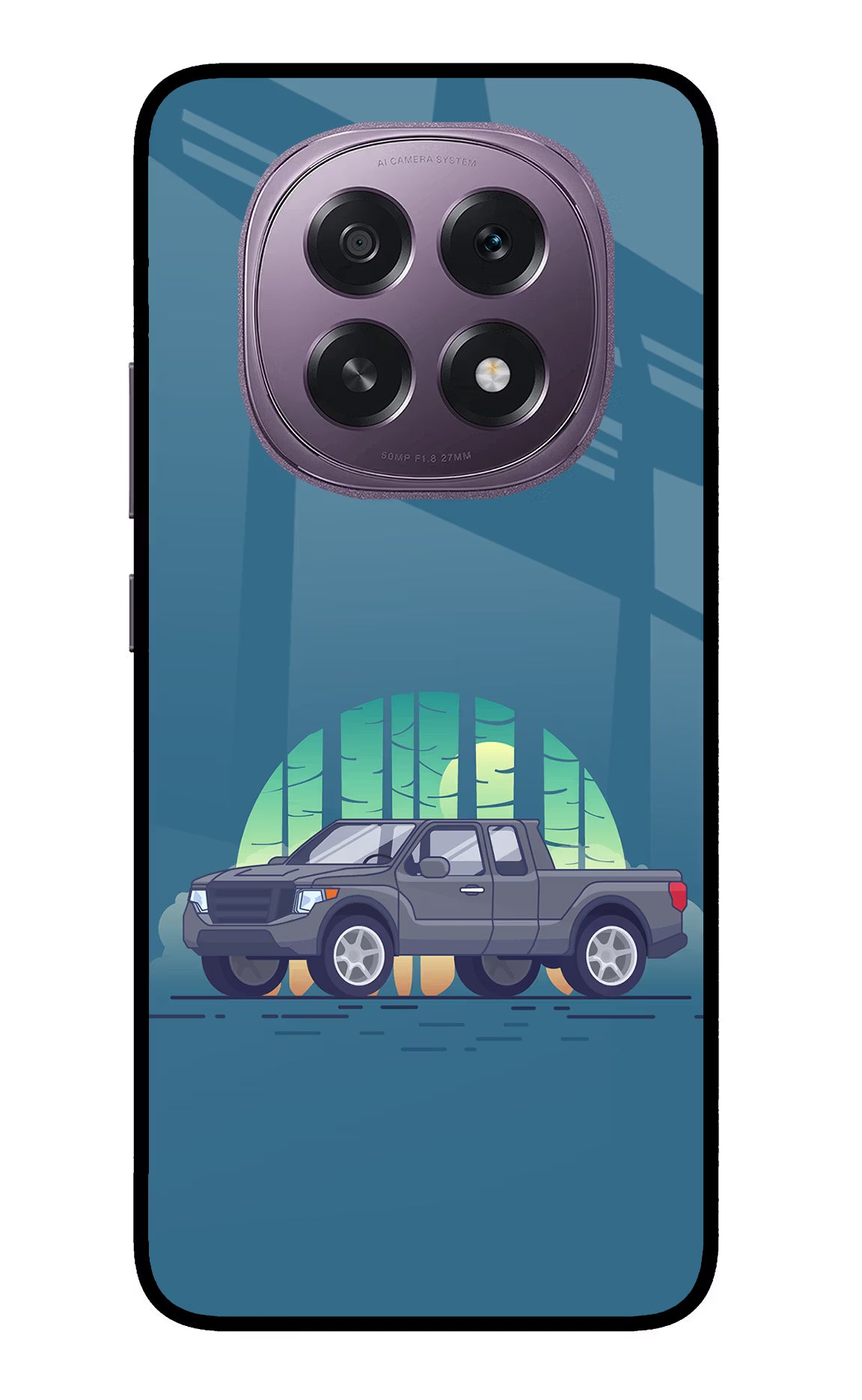 Retro Garage Vibe Oppo F29 5G Back Cover
