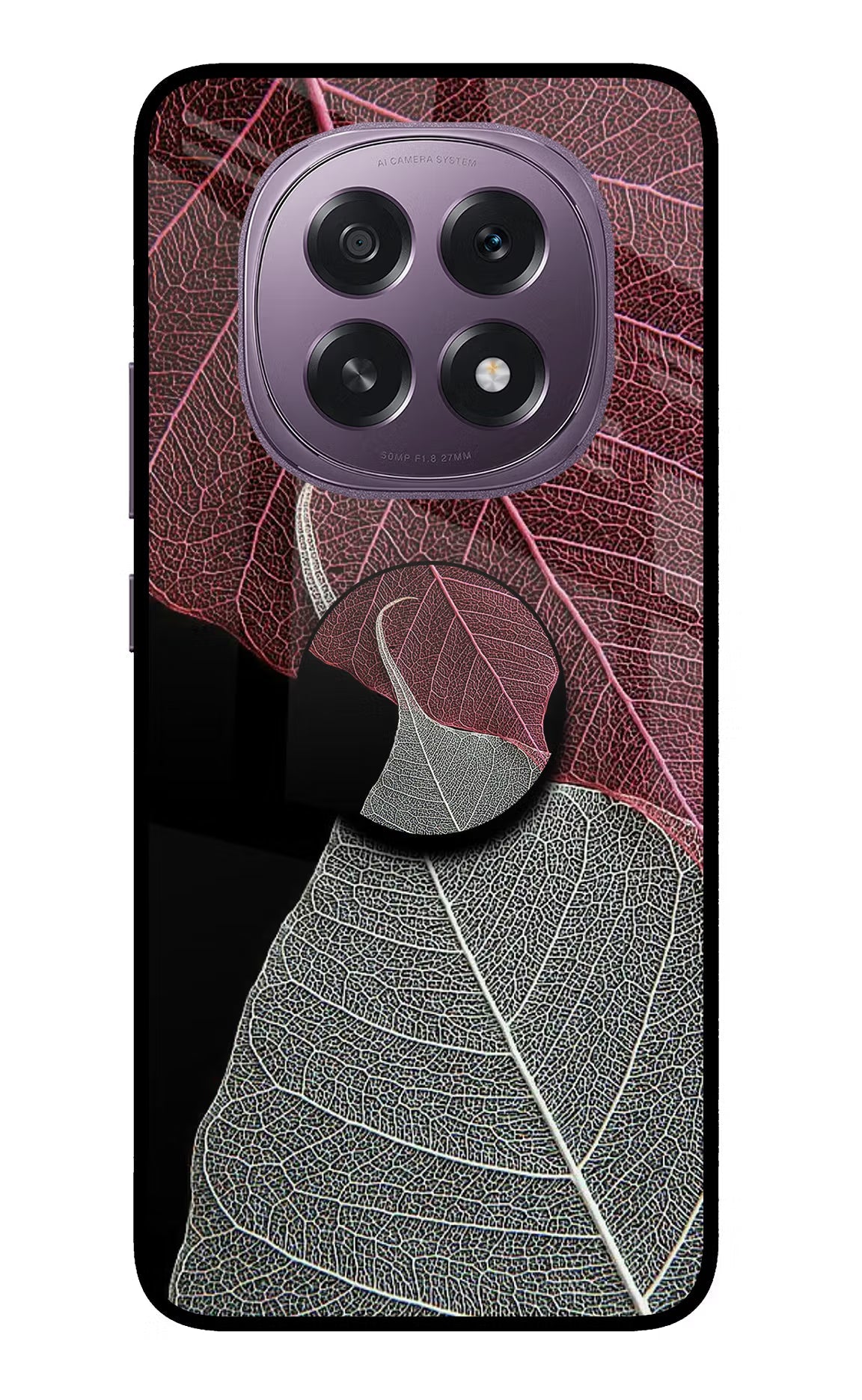 Leaf Pattern Oppo F29 5G Pop Case