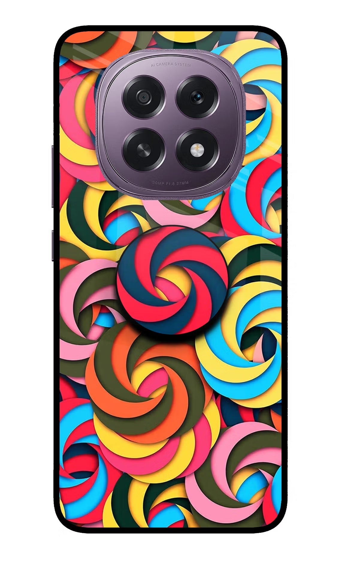 Spiral Pattern Oppo F29 5G Pop Case
